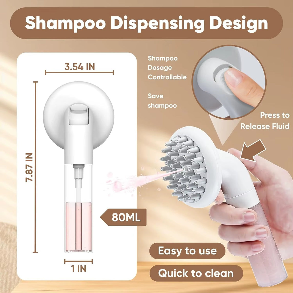 Cepillo de Baño 3 en 1 – Pro Care